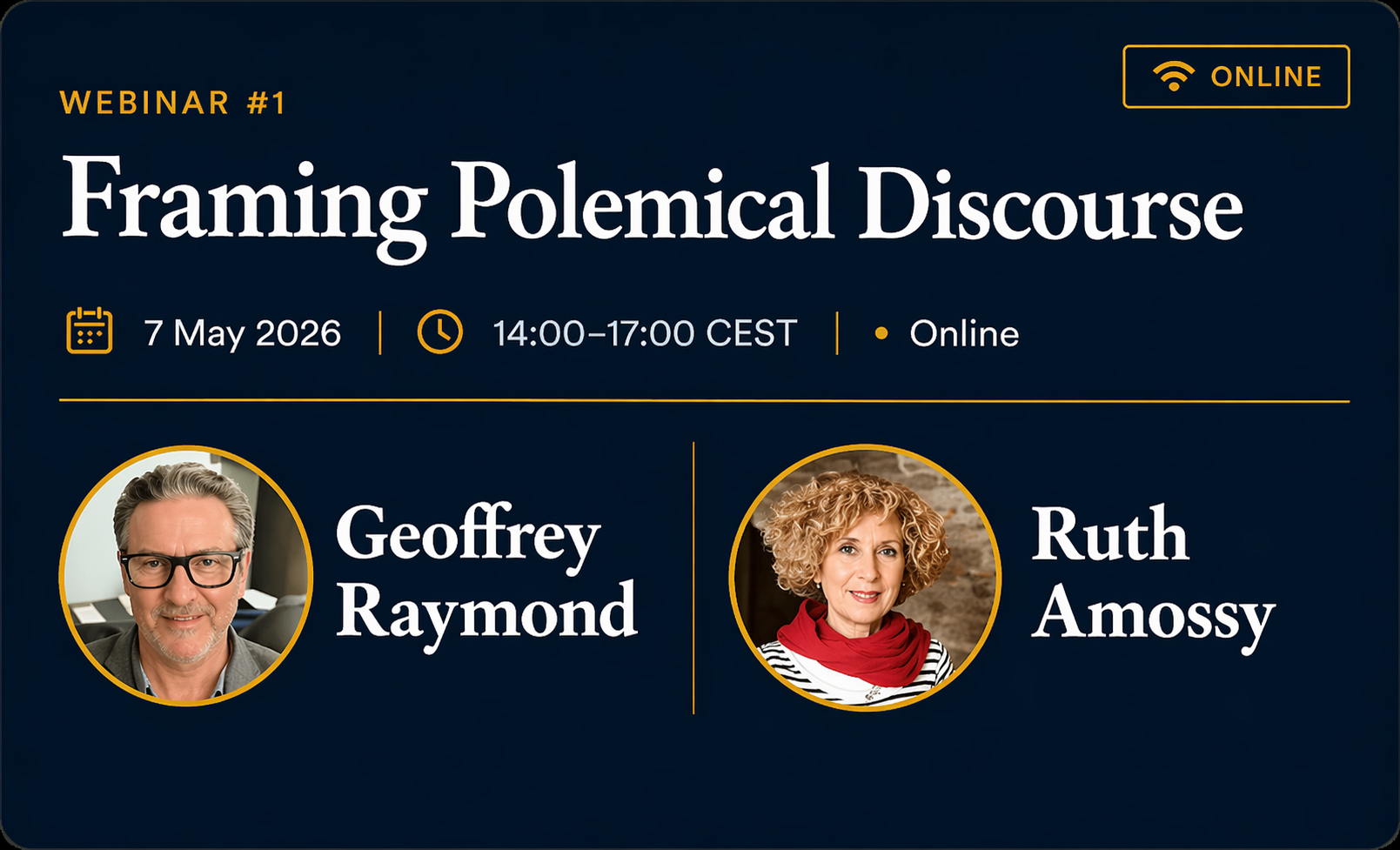 POLAR Webinar №1 — Framing Polemical Discourse